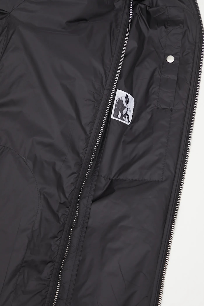 Rick Owens DRKSHDW kurtka Sealed Windbreaker DS02E7923.NP czarny