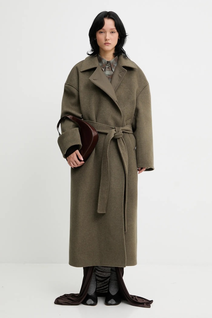 Our Legacy cappotto con lana Court W4251CD