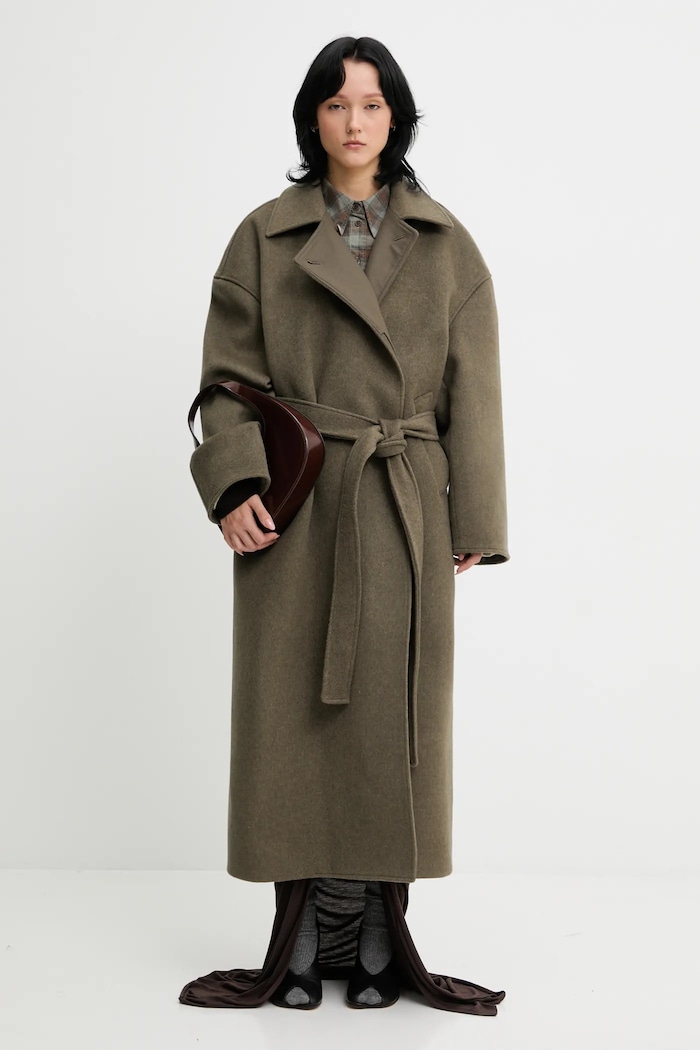 Our Legacy cappotto con lana Court W4251CD