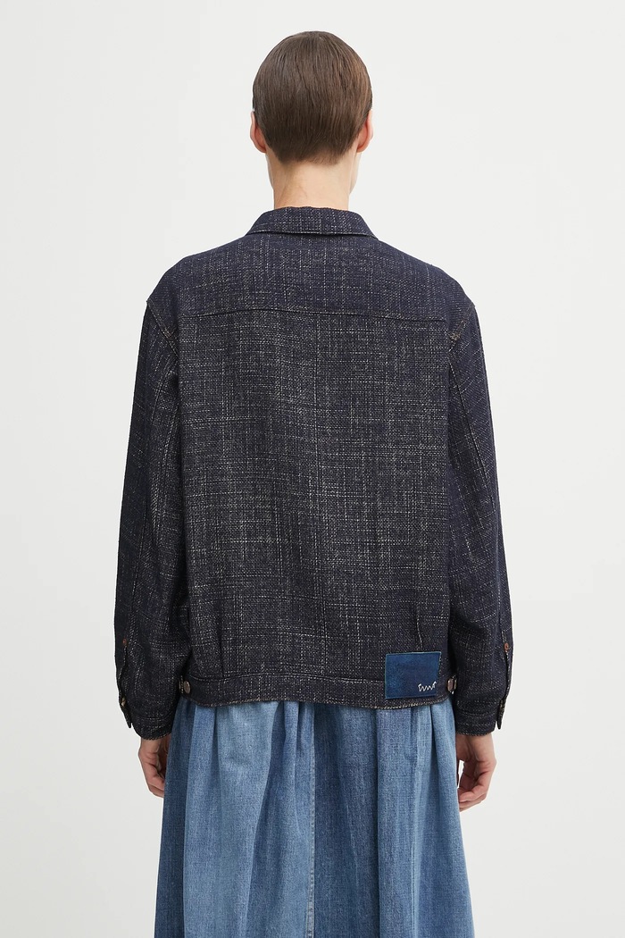 Clothing Visvim silk jacket 101x jkt 325105013001 navy