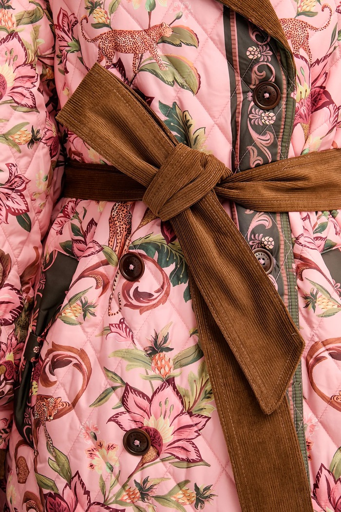 Plašč Barbour x Farm Rio LQU1870