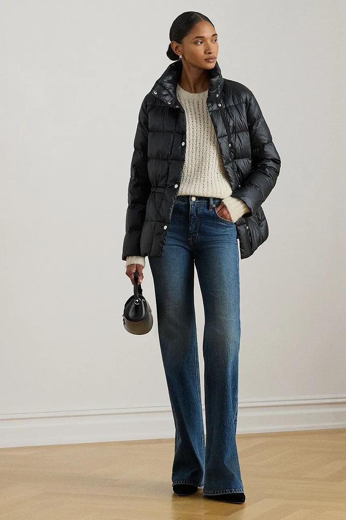 Odzież Lauren Ralph Lauren Kurtka puchowa 297P04085 czarny