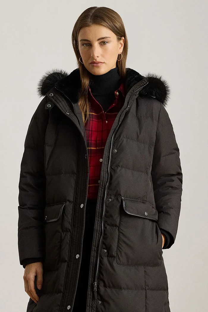 Oblečenie Páperová bunda Lauren Ralph Lauren 297P04092 čierna