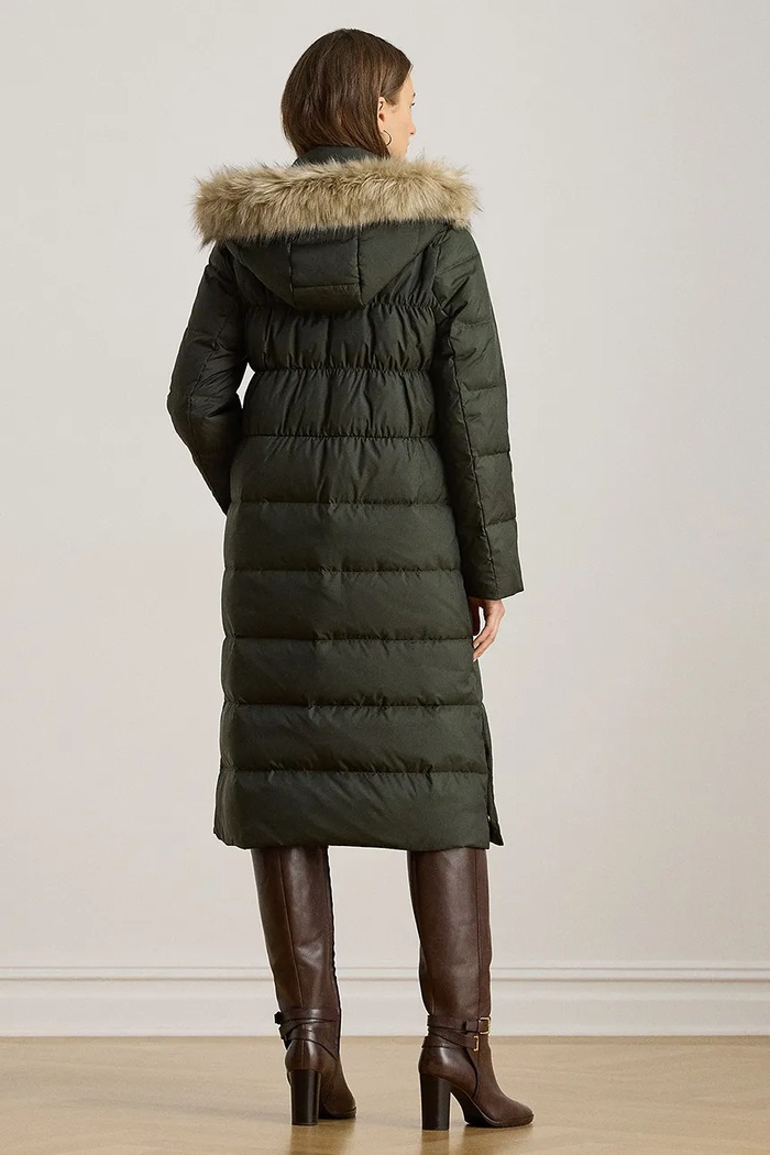 Lauren Ralph Lauren kurtka puchowa 297P04097 zielony AW25