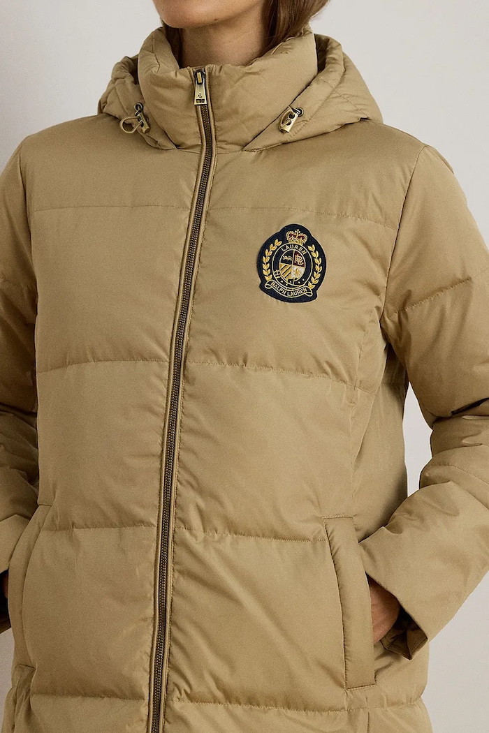 Пальто Lauren Ralph Lauren бежевий 297P04126