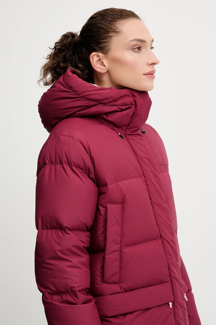 Peak Performance geacă de puf Quiver burgundia G80550