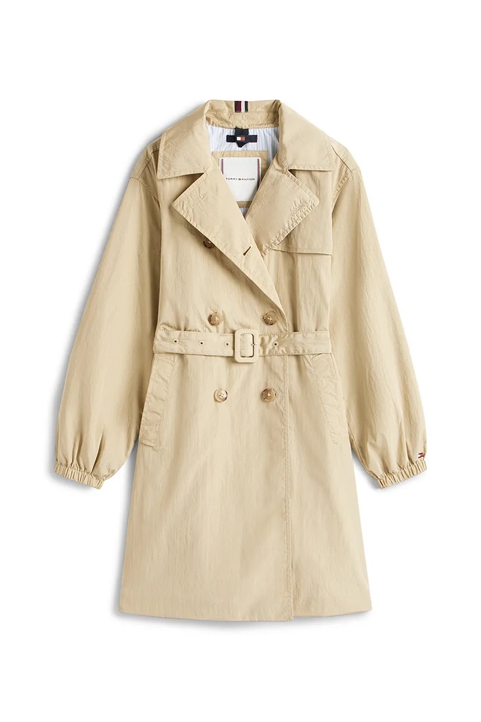 Tommy Hilfiger Płaszcz KG0KG08730.9BYA beżowy AW25