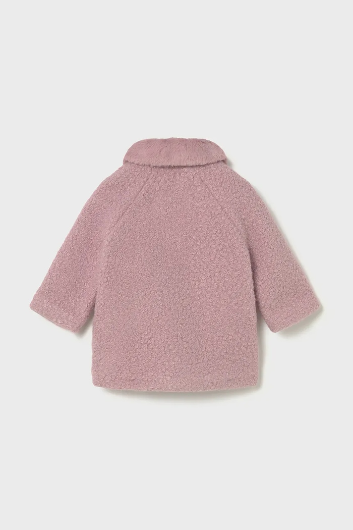Dětský kabát Mayoral 2432.4A.Baby.9BYA růžová AW25