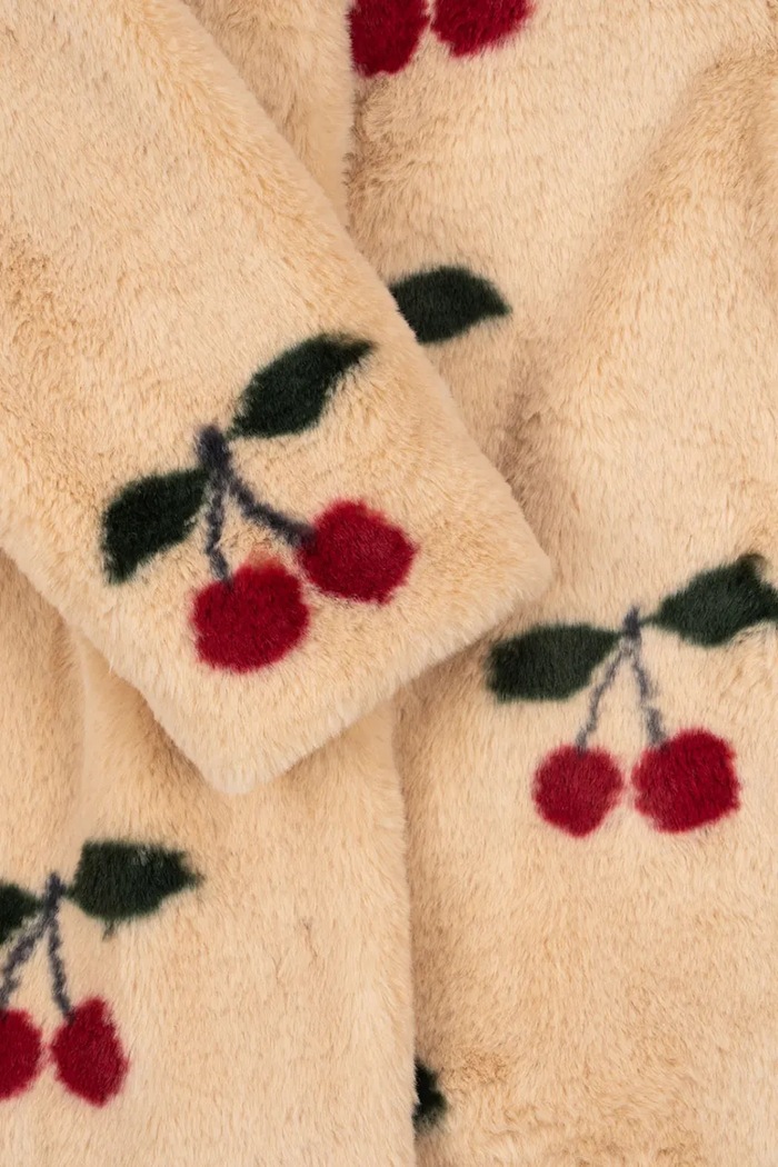 Konges Sløjd cappotto bambino/a FUZZIE COAT GRS KS103470.9BYA