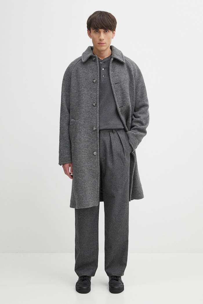 Volnen plašč A.P.C. manteau gaston WVBEH.H01516