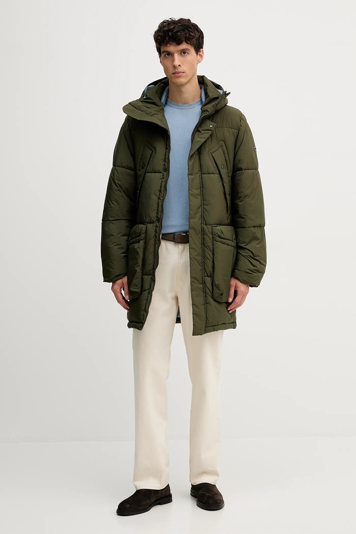 PS Paul Smith geacă M2R.657Z.T22456 verde AW25