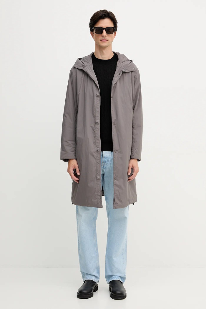Armani Exchange rövid kabát XM001117.AF16341 szürke AW25