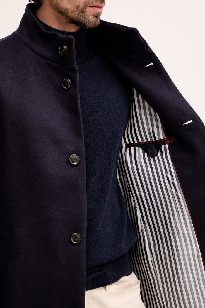 Kabát s příměsí vlny Tommy Hilfiger MW0MW40767