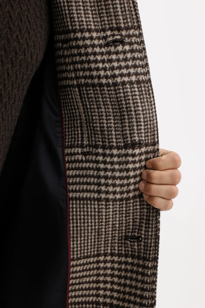 Kabát s prímesou vlny Tommy Hilfiger MW0MW40633