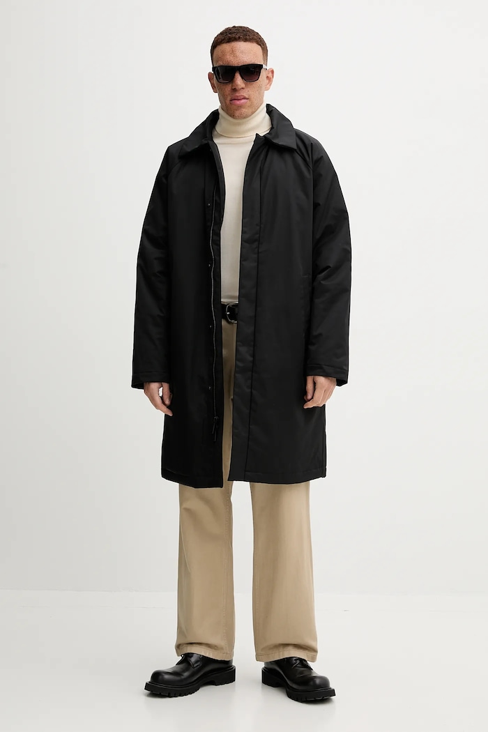 Bunda Calvin Klein zateplené čierna LV04LD504G