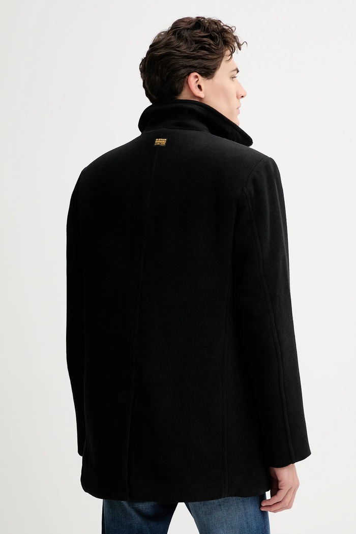 Одяг Пальто з додаванням вовни G-Star 0 Garber Wool Trench D27311.E155 чорний