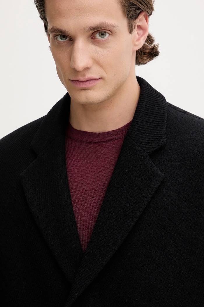 HUGO płaszcz Maldo2531 50549854 czarny