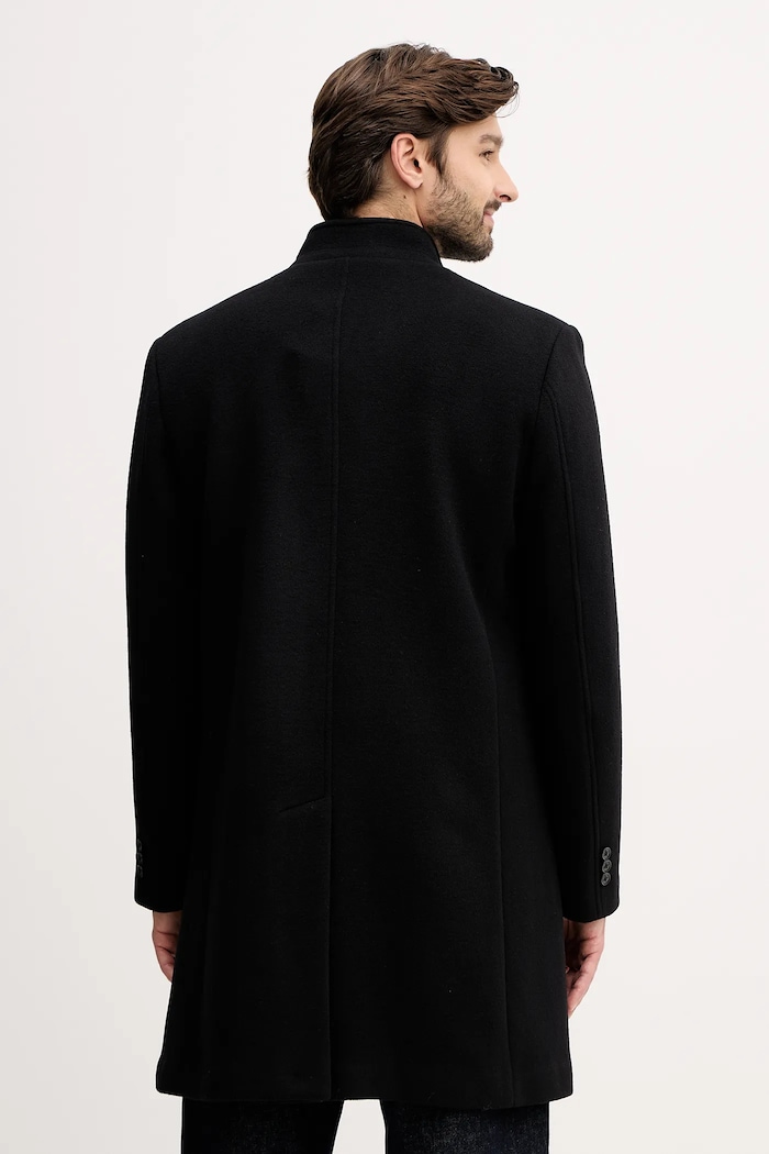 Abbigliamento Liu Jo cappotto con lana QF5292.T217A nero