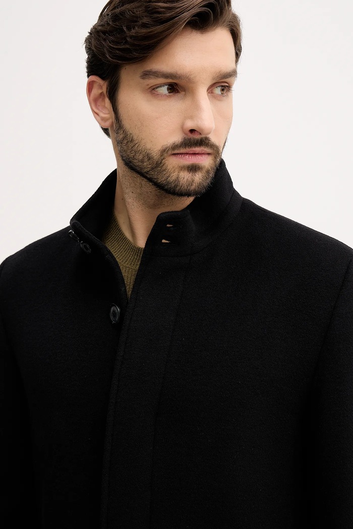 Liu Jo cappotto con lana nero QF5292.T217A