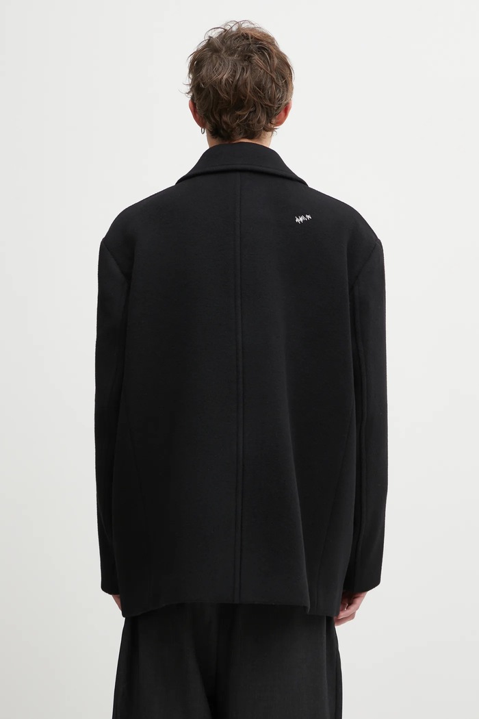 Одяг Вовняне пальто Ader Error COAT BO42FYCT0102BK чорний