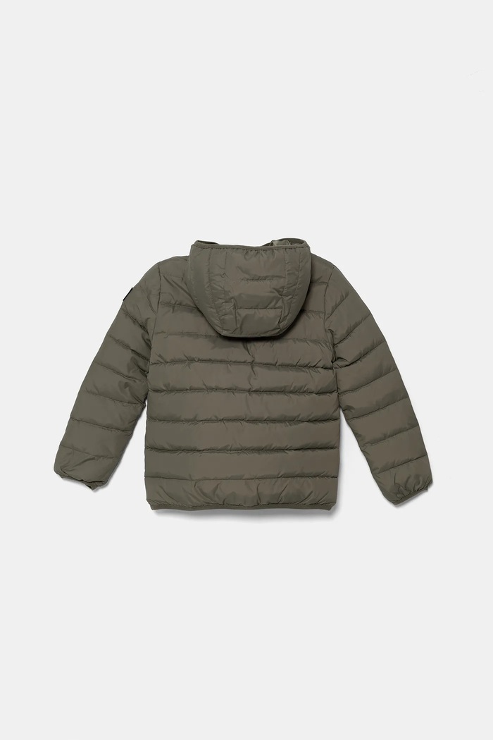 CHLAPEC Péřová bunda Calvin Klein Jeans IB0IB02174.9BYA zelená