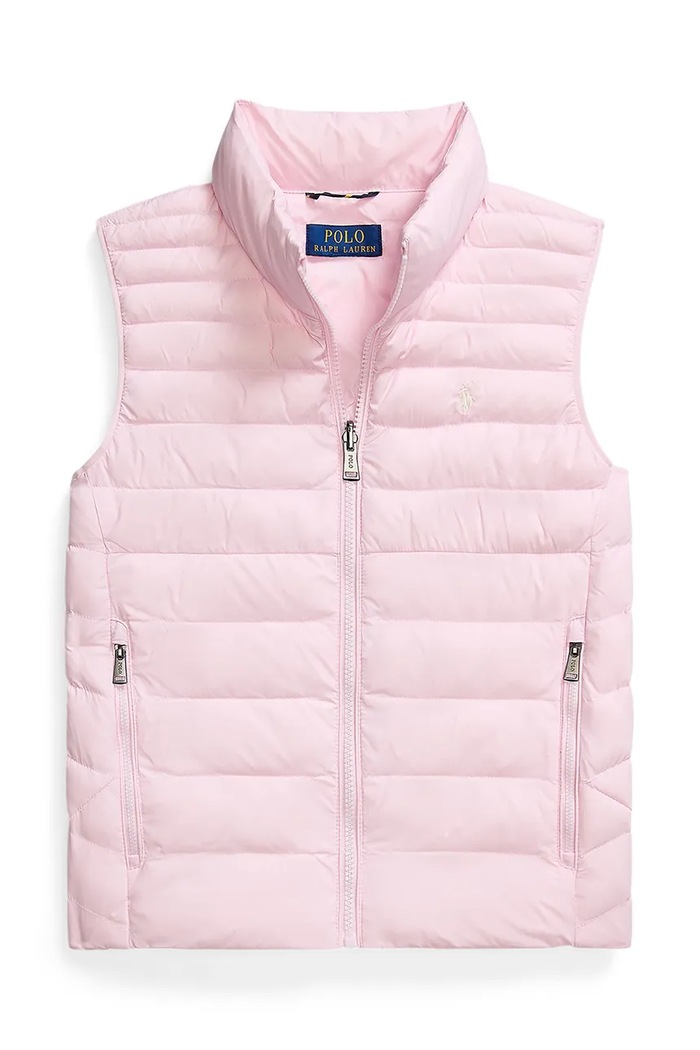 Polo Ralph Lauren vestă copii cu captuseala roz 323969872003