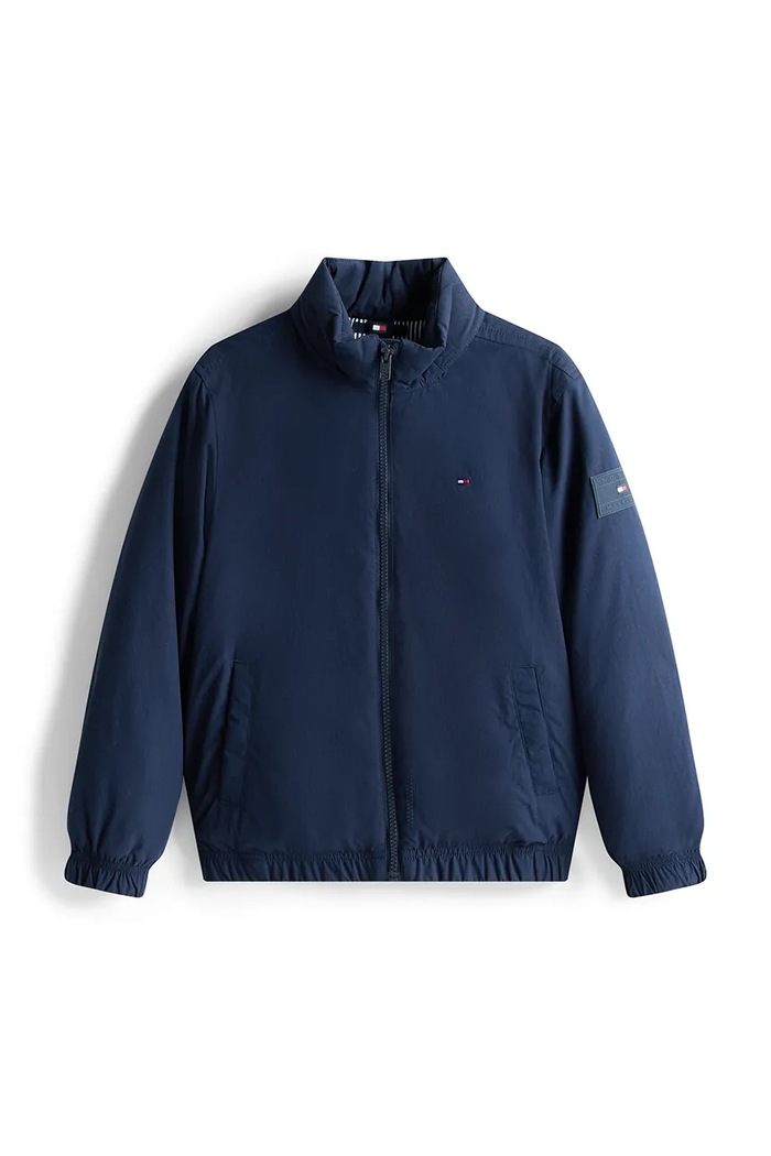 Tommy Hilfiger kurtka dziecięca KB0KB09852.104.122.9BYA granatowy AW25