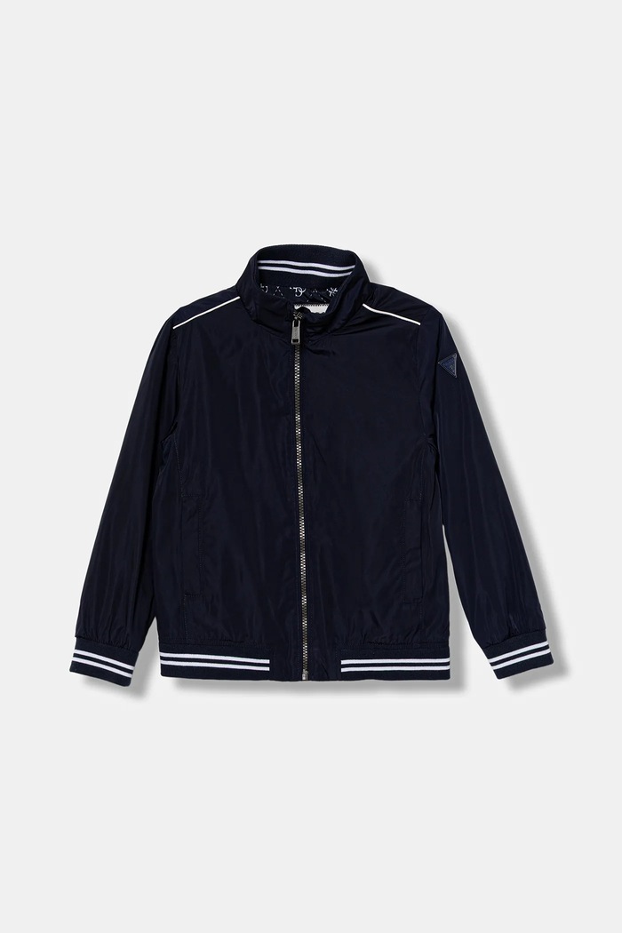Detská bunda bomber Guess bomber tmavomodrá L5YL08.WH762.9BYA