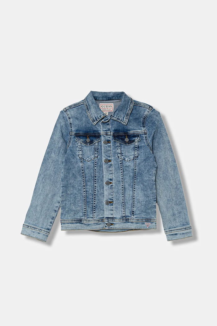 Guess kurtka dziecięca bez kaptura niebieski N5YL07.D46T0.9BYA