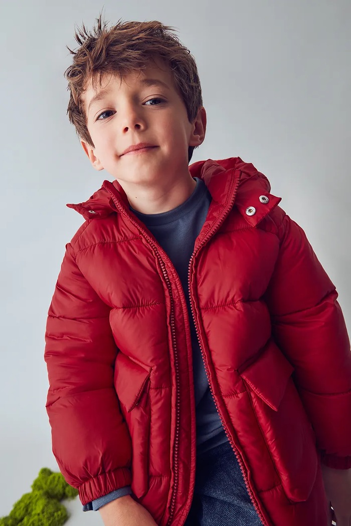 Mayoral giacca per bambini foderato rosso 412.5D.Mini.9BYA