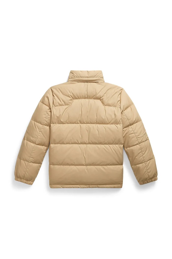 Dětská péřová bunda Polo Ralph Lauren béžová 323969861003