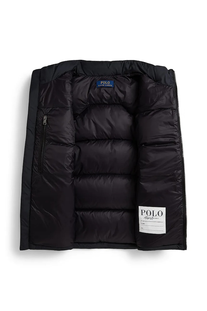 Polo Ralph Lauren gilet da bambino nero 323969863001