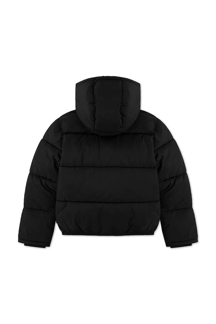 Levi's geacă copii HVWT PUFFER WITH LOGO ELAS 8EN633 negru AW25