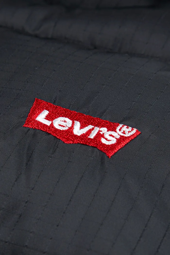 Băieți Levi's Vestă copii BATWING DIRECT EMB PUFFER 9EN916 negru
