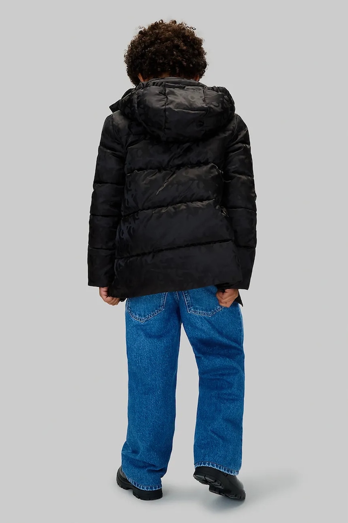 Băieți Calvin Klein Jeans geacă copii IB0IB02570.128.170.9BYA negru