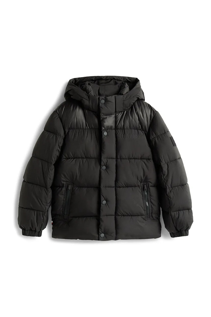 Tommy Hilfiger geacă copii KB0KB10093.104.122.9BYA negru AW25