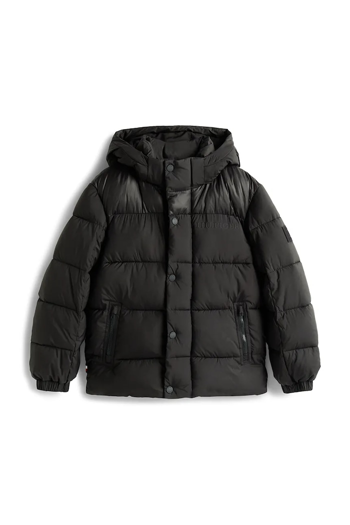 Tommy Hilfiger geacă copii KB0KB10093.104.122.9BYA negru AW25
