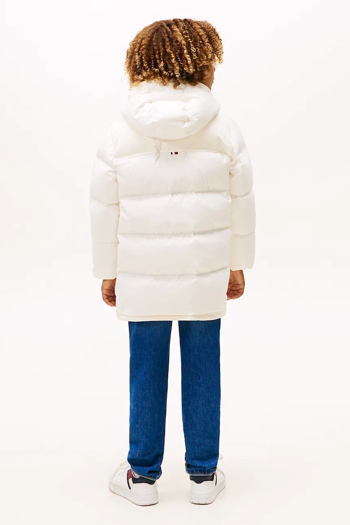 Tommy Hilfiger kurtka dziecięca KB0KB10114.9BYA beżowy