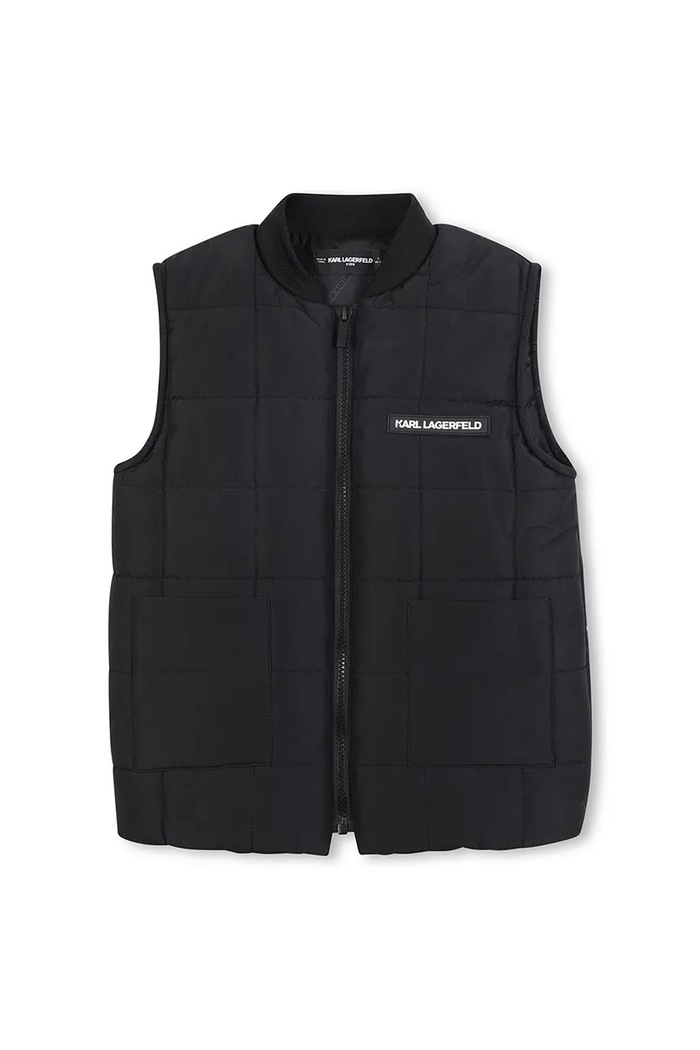 Karl Lagerfeld gyerek mellény Z30636.162.174 fekete AW25