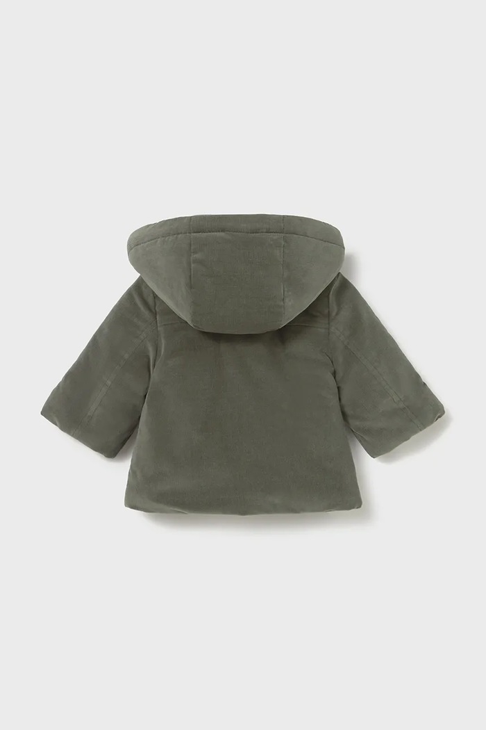 Μπουφάν μωρού Mayoral Newborn 2411.1L.Newborn.9BYA μαύρο AW25