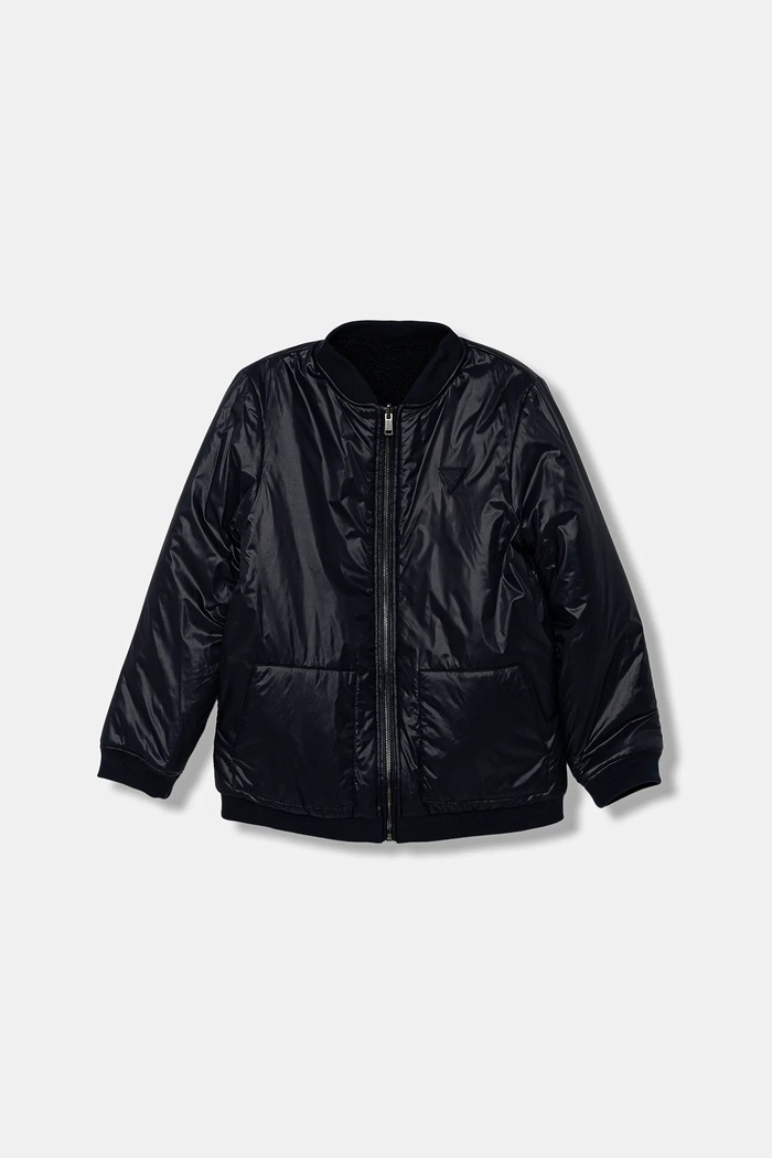 Guess geacă reversibila pentru copii cu captuseala bleumarin L5BL17.W3760.9BYA