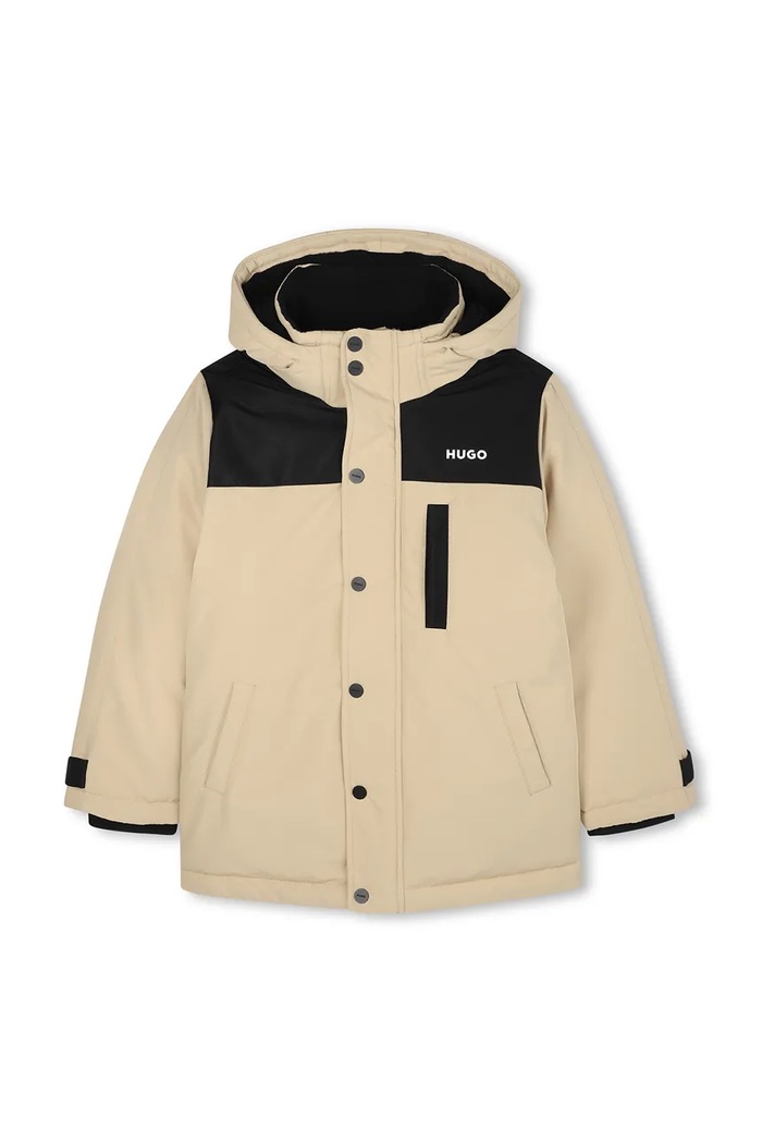 HUGO Geacă copii G00485.114.150 bej AW25