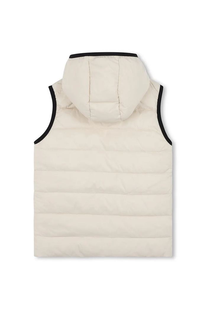 BOSS gilet da bambino J52395.114.150 beige AW25