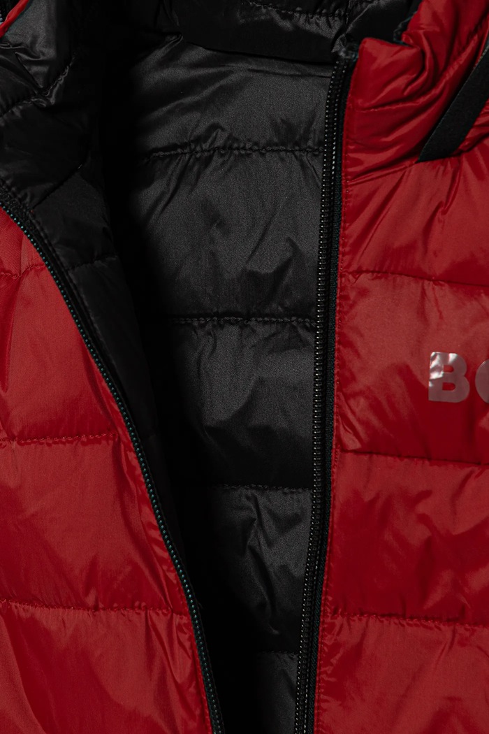 BOSS gilet da bambino rosso J52395.114.150