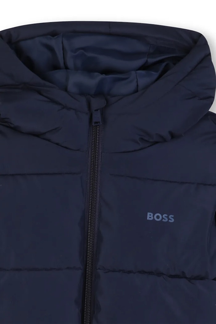 Băieți BOSS Geacă copii J52396.114.150 bleumarin