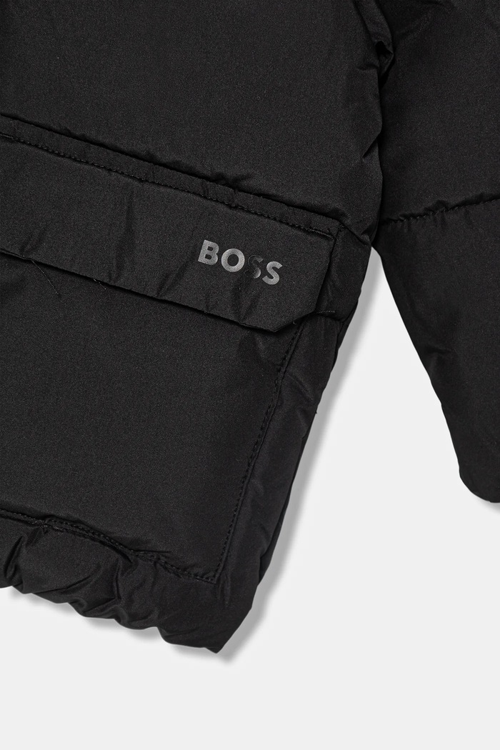 Băieți BOSS geacă bebe J52476.86.94 negru