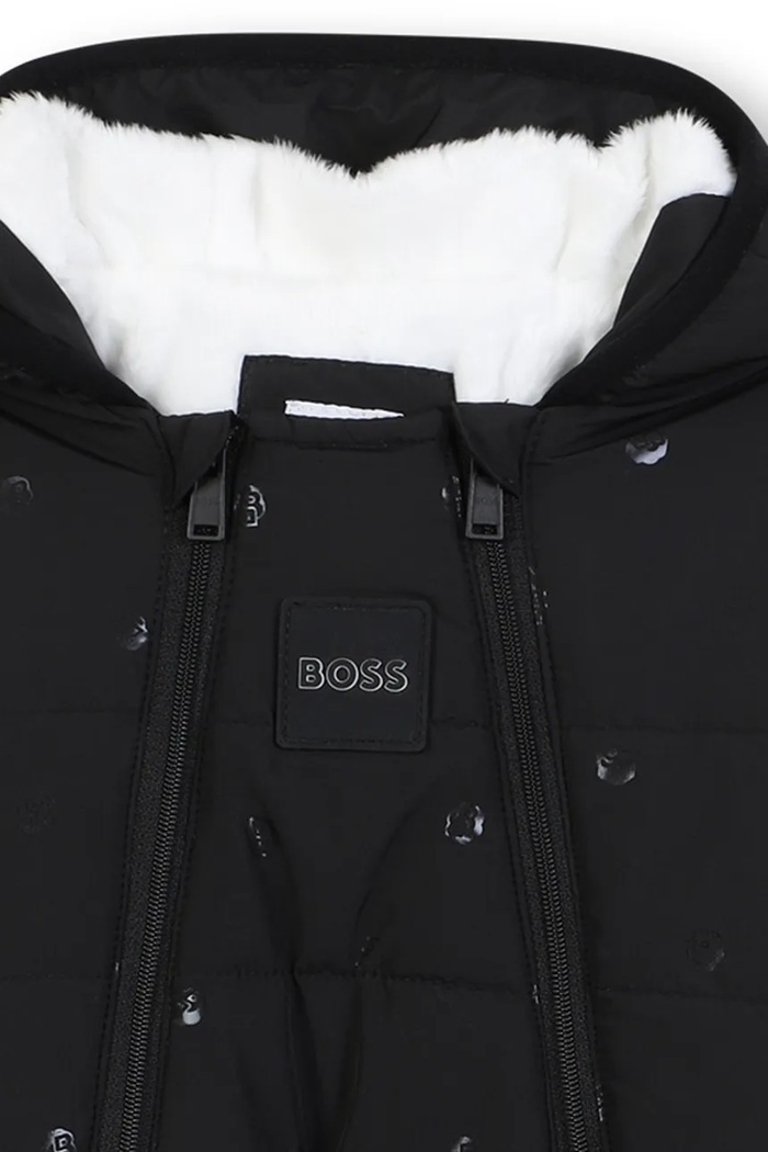 Băieți BOSS Combinezon bebe J52494 negru