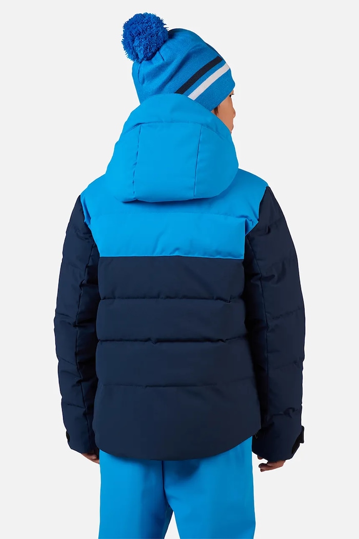 Chłopiec Rossignol Kurtka narciarska dziecięca SIZ QUILTED RLOYJ02 granatowy