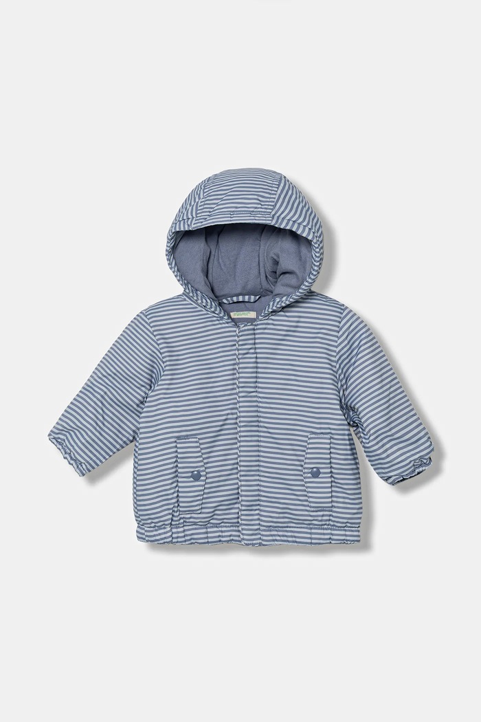 United Colors of Benetton kurtka niemowlęca pozostałe niebieski 2TMRAN00T.W.seasonal
