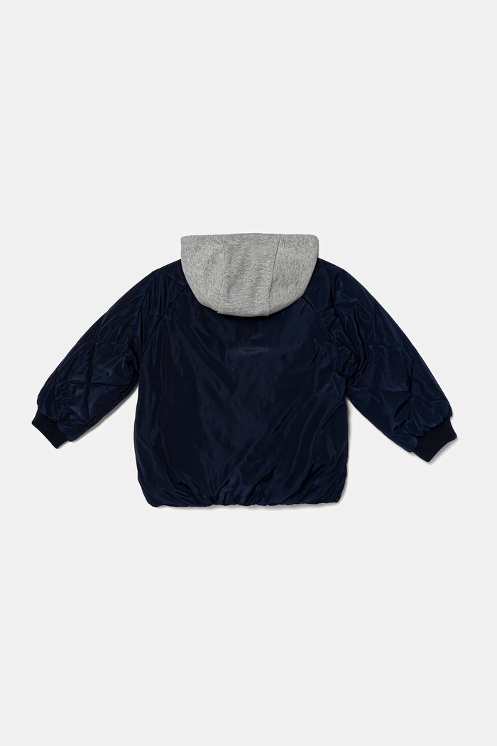 Παιδικό μπουφάν United Colors of Benetton 26JDGN040.P.seasonal σκούρο μπλε AW25
